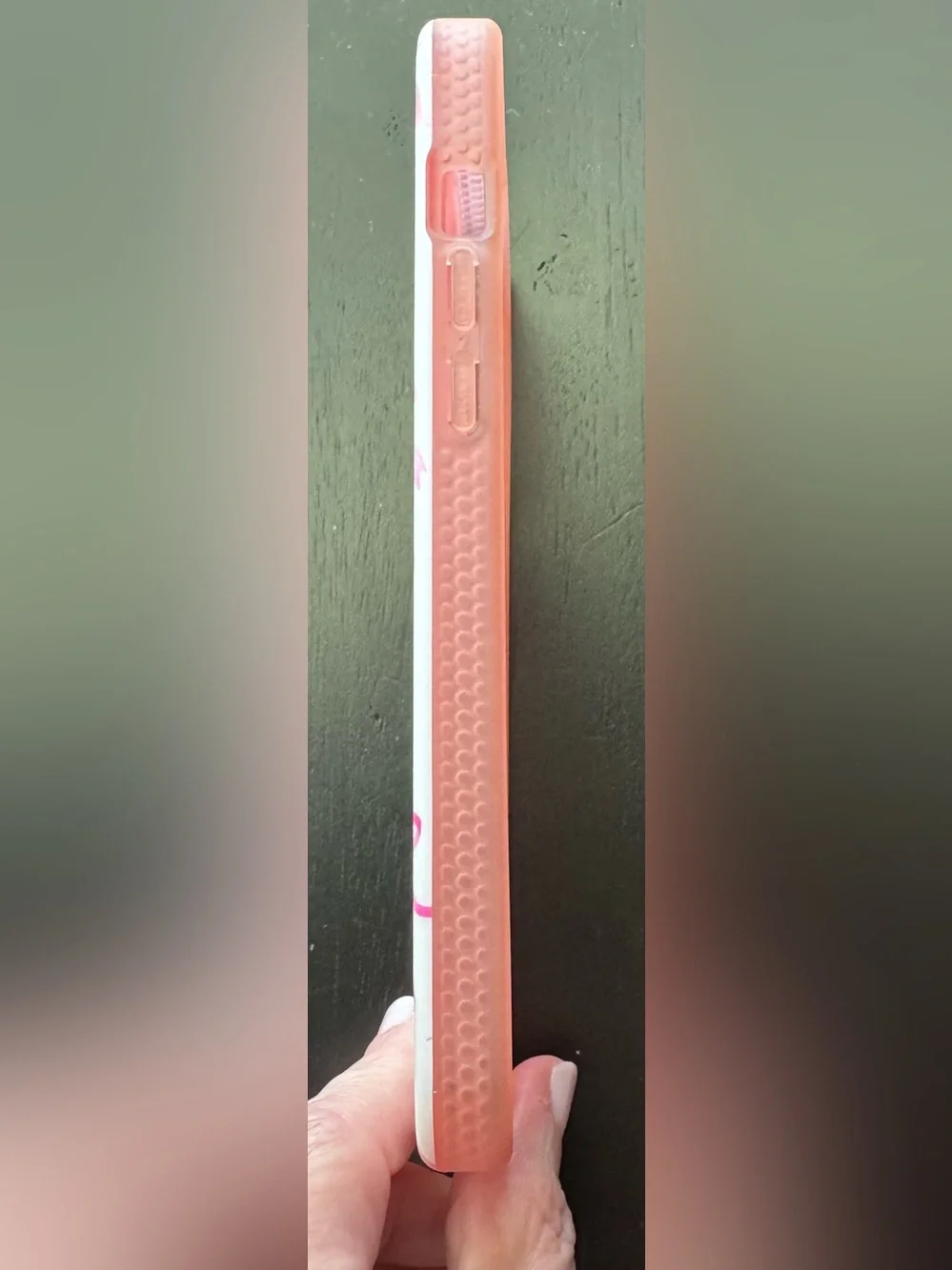 Loopy Case-Pink Bow. iPhone 15 Pro Max